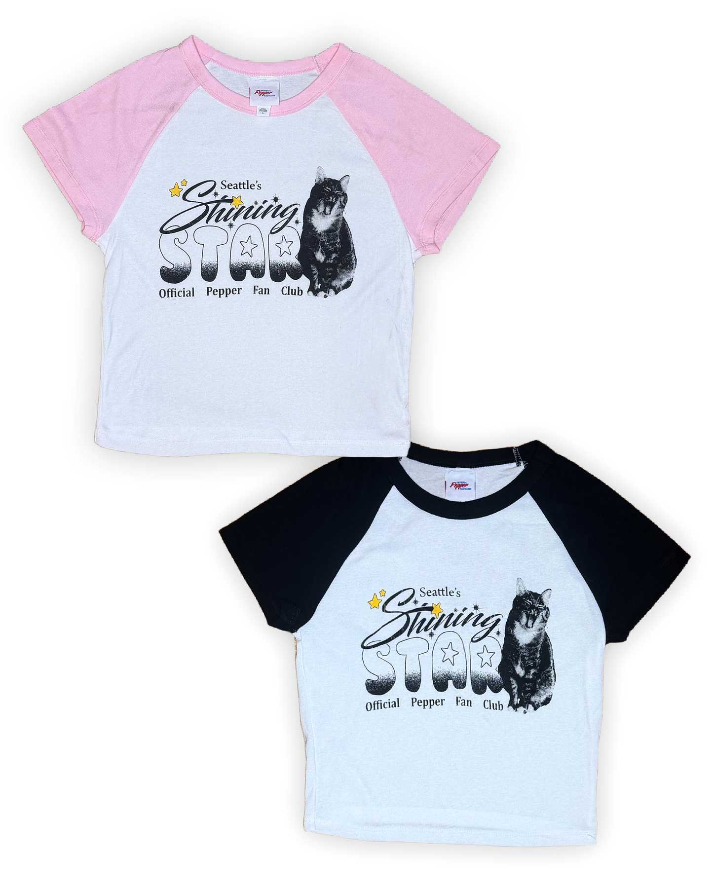 'Shining Star' Women's Cropped Baby Tee