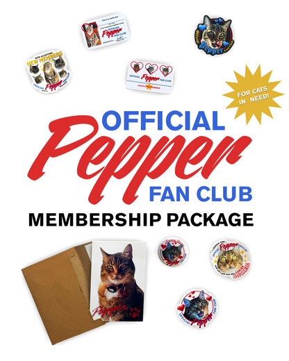 Official Pepper Fan Club Membership Package