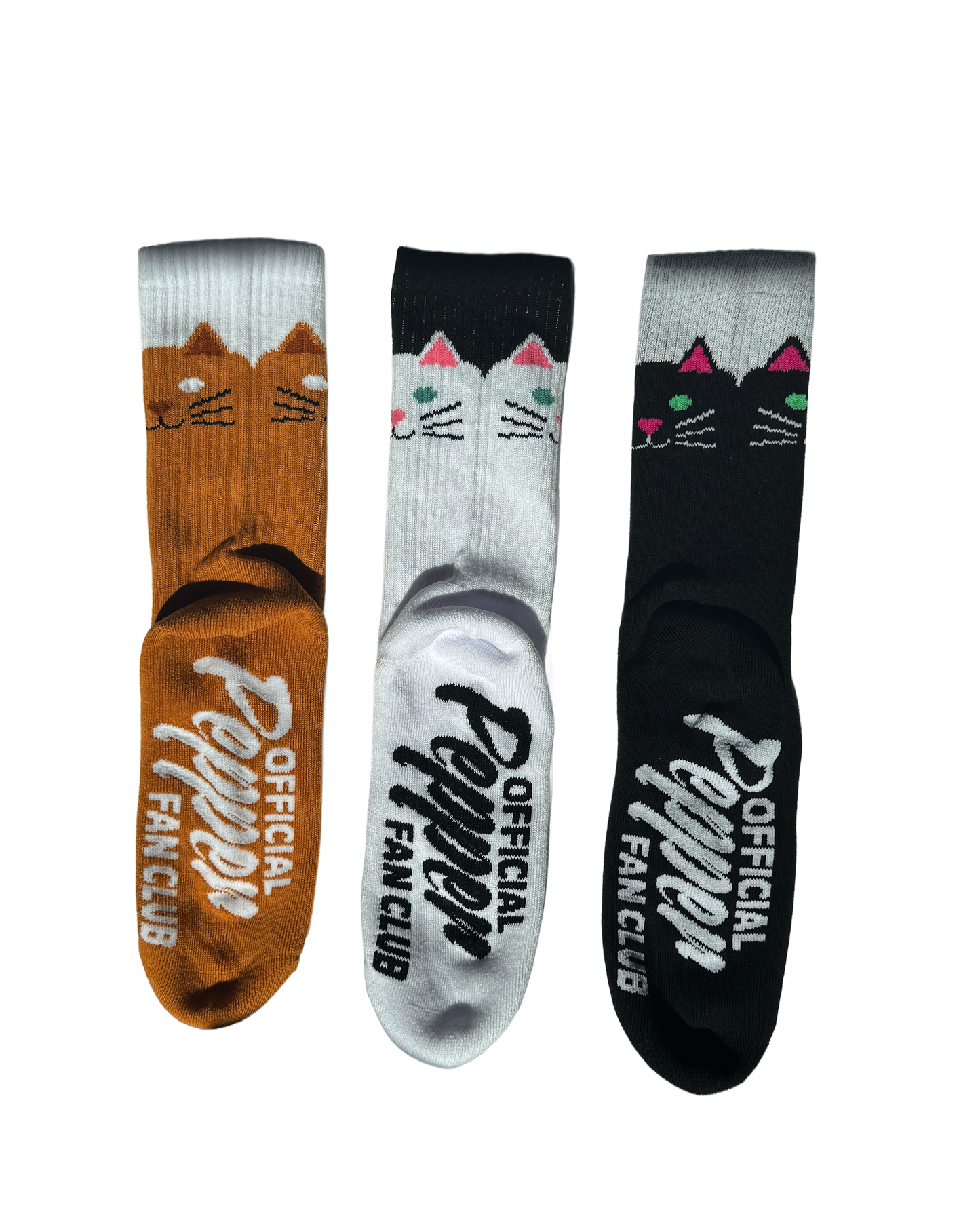 'Feline Faces' Socks Collection