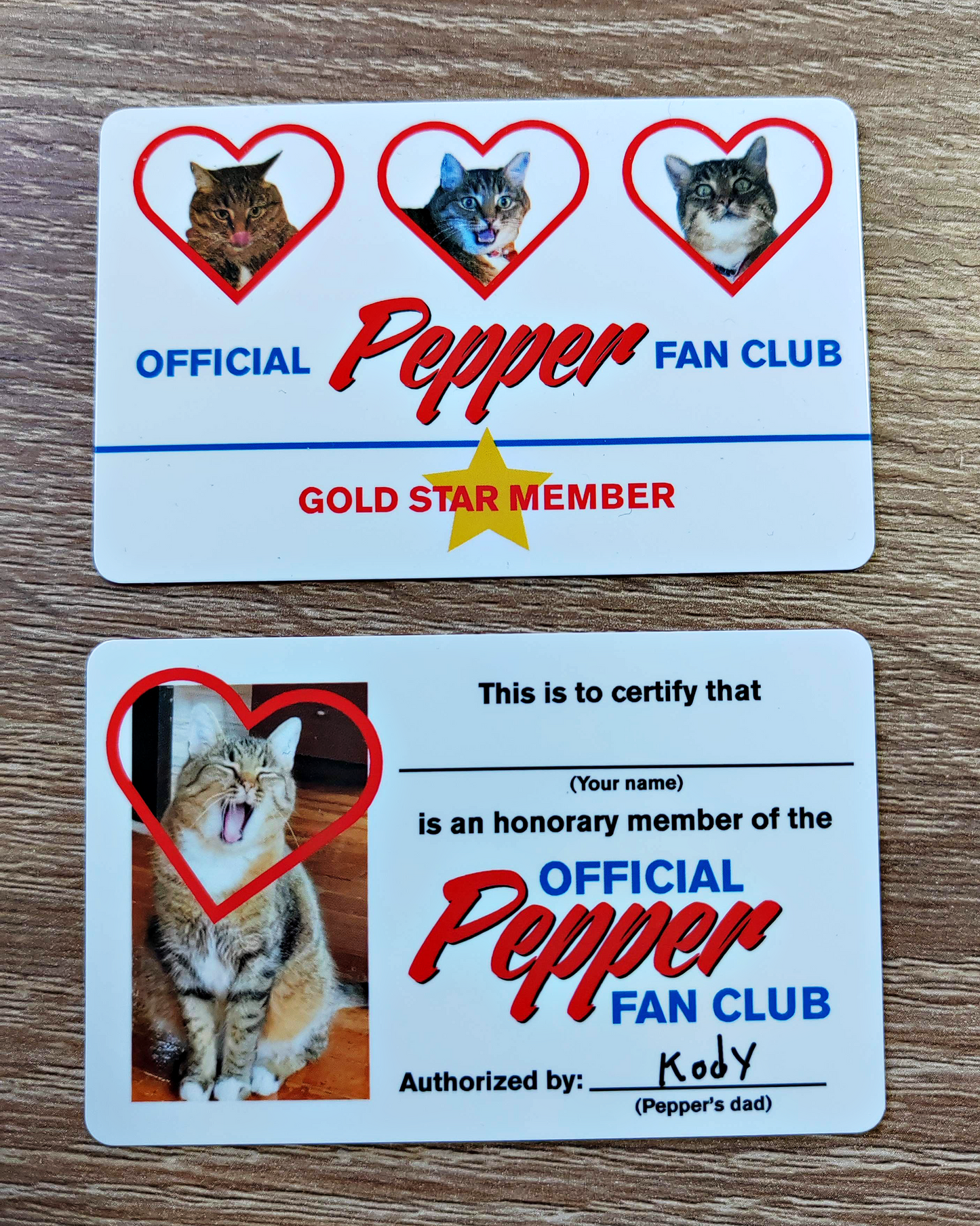 Pepper Fan Club Stickers