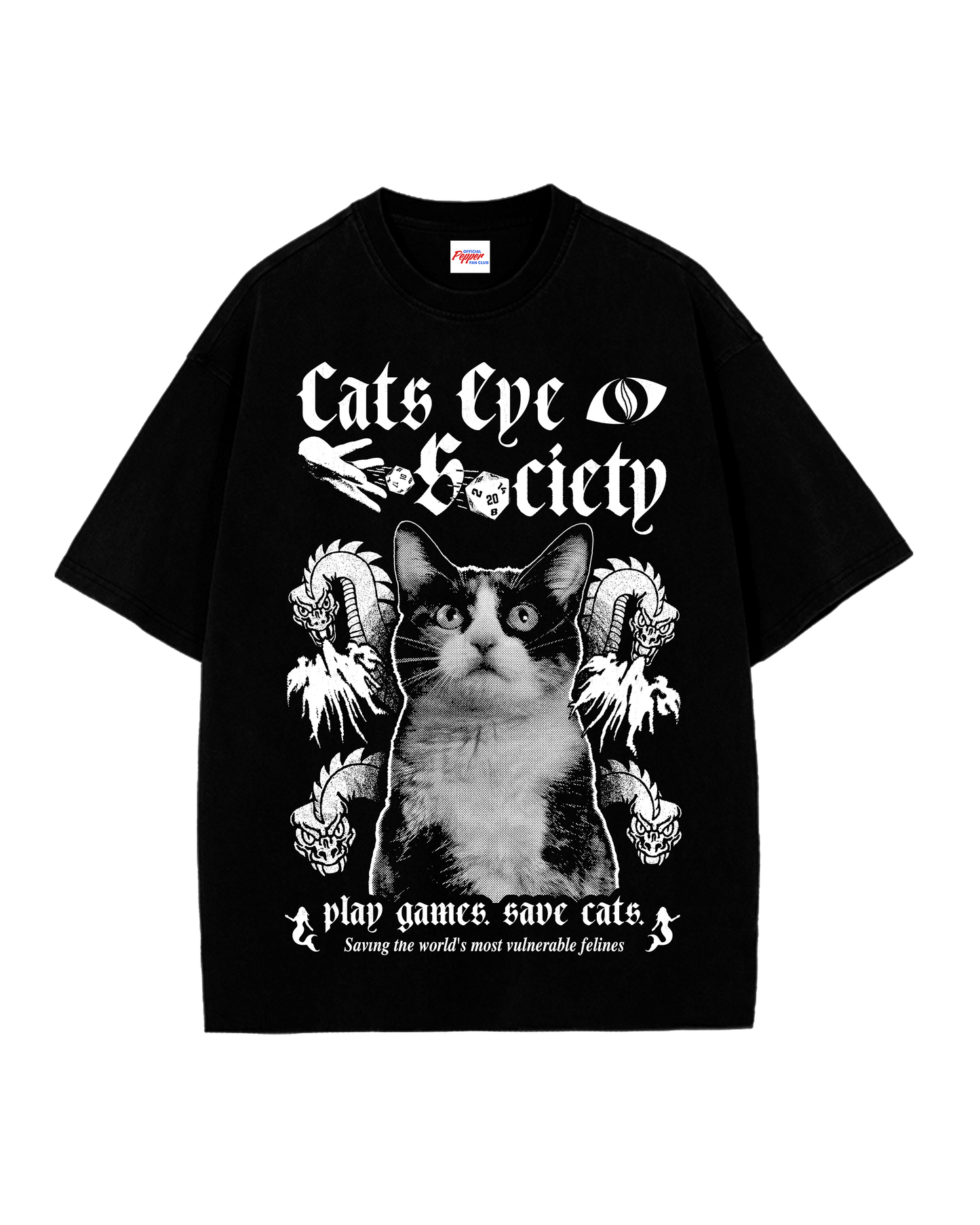 'Cats Eye Society' T-Shirt
