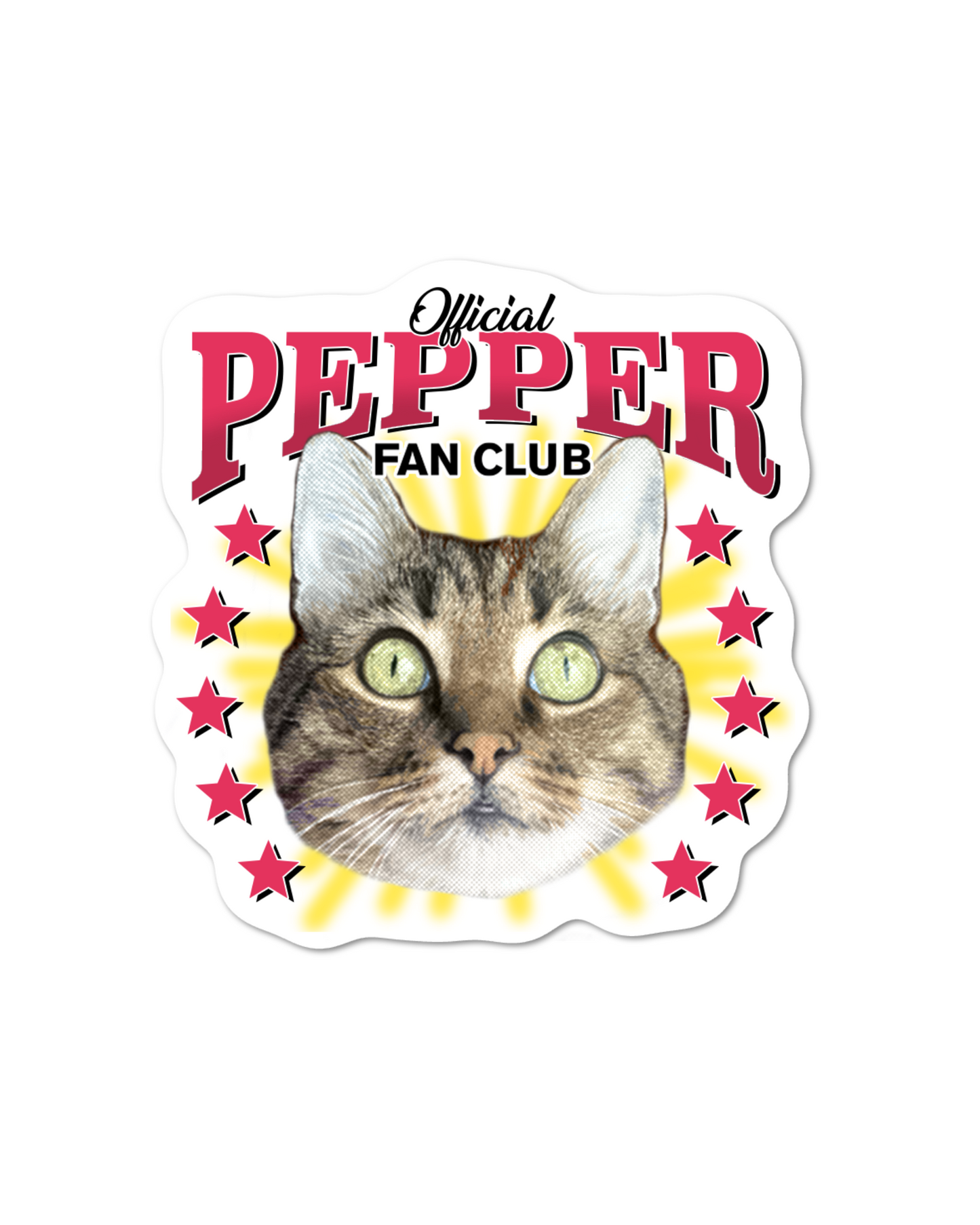 Pepper Fan Club Stickers